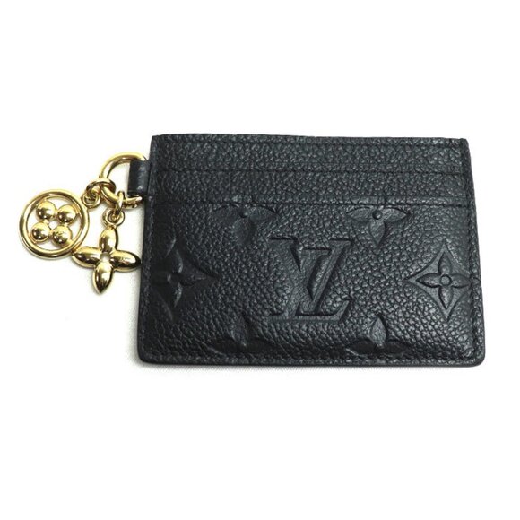 LOUIS VUITTON Black Monogram Card Holder - Picture 1 of 5